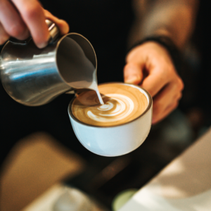 ¿Cómo reconocer una cafetería Arte latte